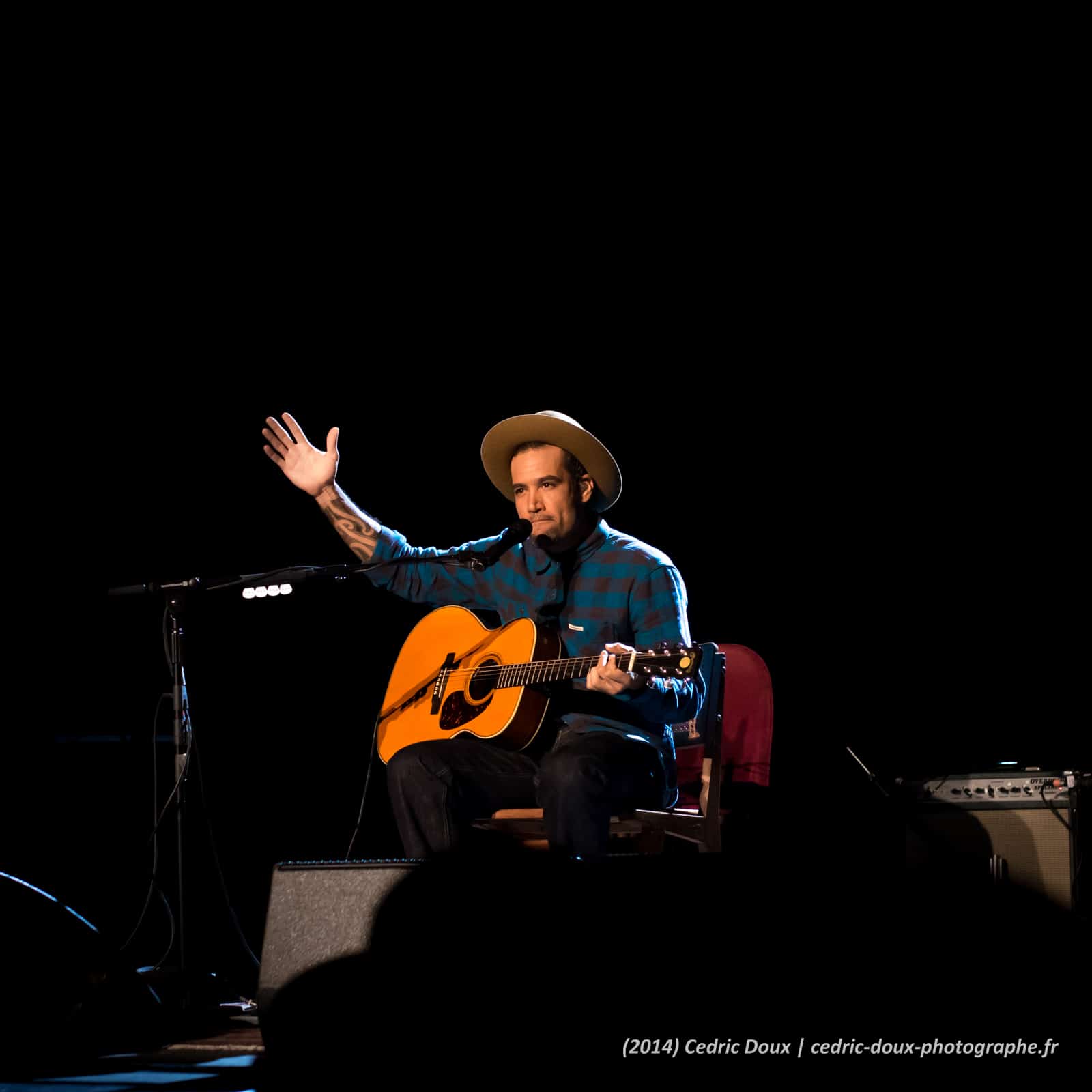 Photos du concert de Ben Harper à Paris